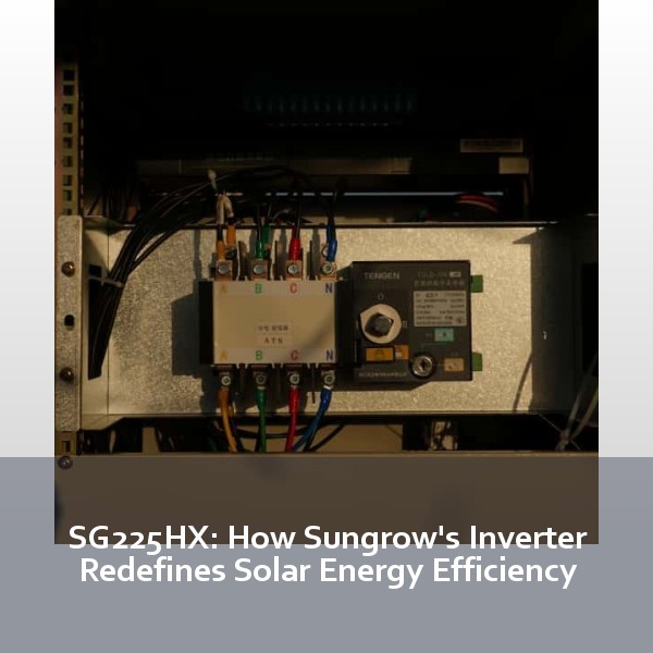 SG225HX: How Sungrow's Inverter Redefines Solar Energy Efficiency