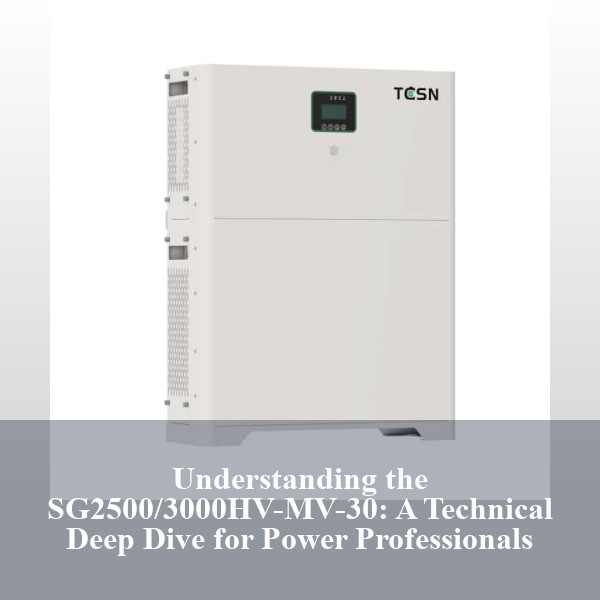Understanding the SG2500/3000HV-MV-30: A Technical Deep Dive for Power Professionals