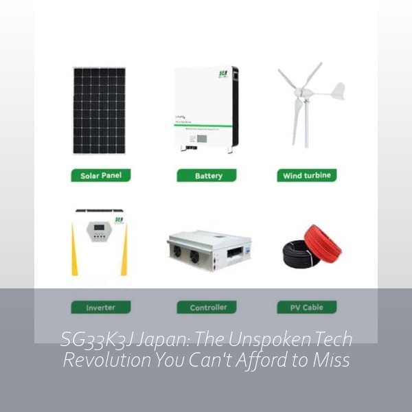 SG33K3J Japan: The Unspoken Tech Revolution You Can't Afford to Miss