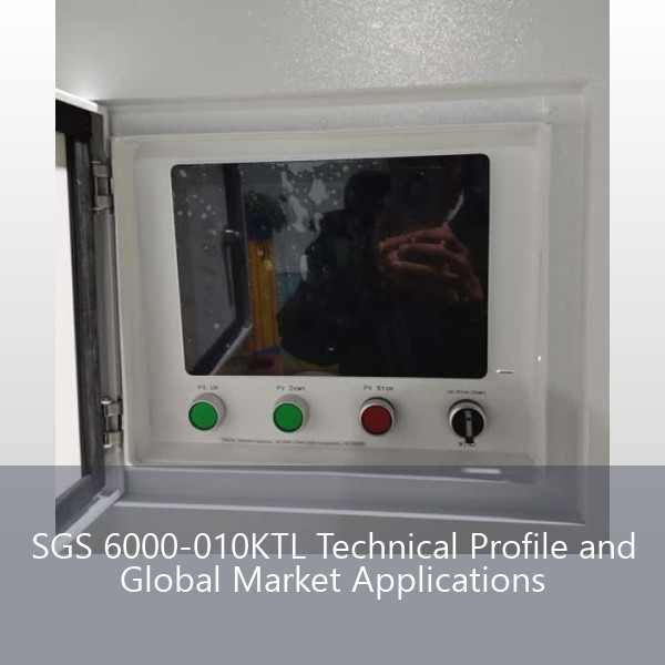 SGS 6000-010KTL Technical Profile and Global Market Applications