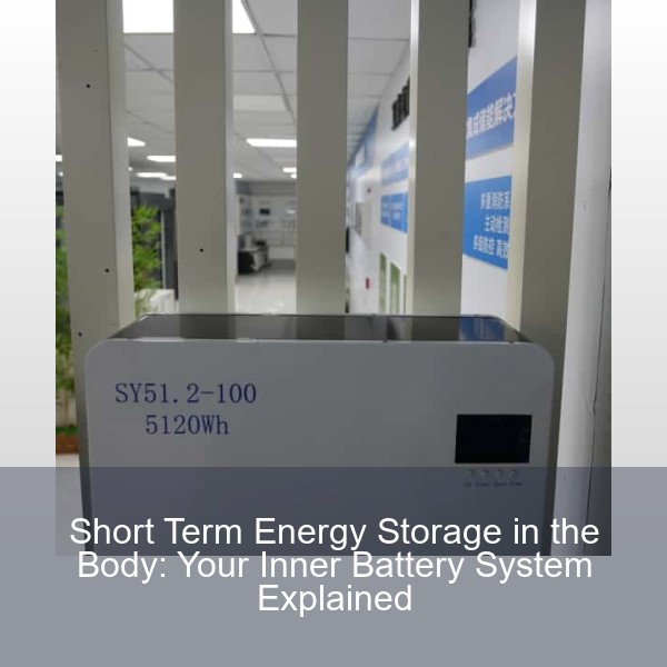 Short Term Energy Storage in the Body: Your Inner Battery System Explained