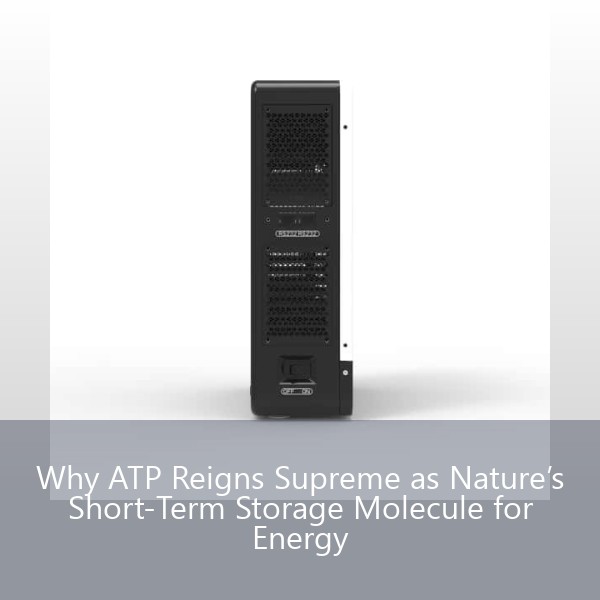 Why ATP Reigns Supreme as Nature’s Short-Term Storage Molecule for Energy