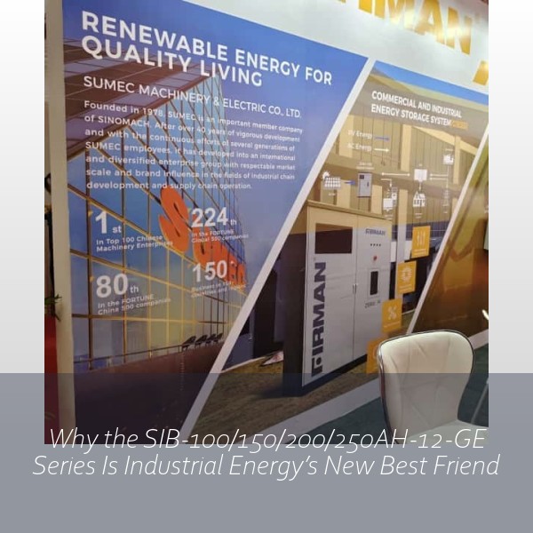 Why the SIB-100/150/200/250AH-12-GE Series Is Industrial Energy’s New Best Friend