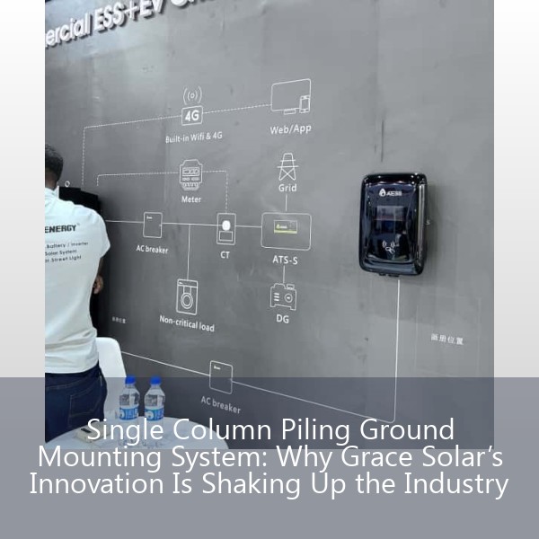 Single Column Piling Ground Mounting System: Why Grace Solar’s Innovation Is Shaking Up the Industry