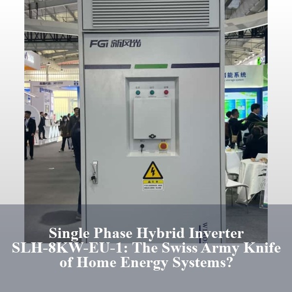 Single Phase Hybrid Inverter SLH-8KW-EU-1: The Swiss Army Knife of Home Energy Systems?