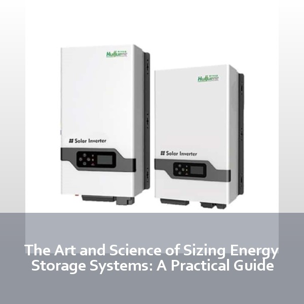 The Art and Science of Sizing Energy Storage Systems: A Practical Guide