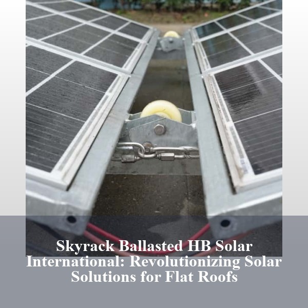 Skyrack Ballasted HB Solar International: Revolutionizing Solar Solutions for Flat Roofs