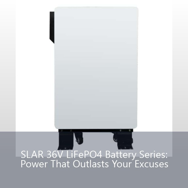 SLAR 36V LiFePO4 Battery Series: Power That Outlasts Your Excuses