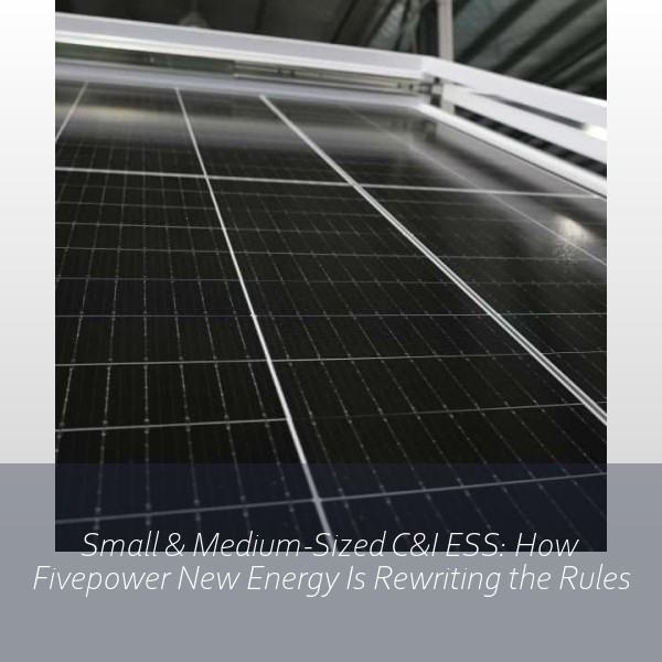 Small & Medium-Sized C&I ESS: How Fivepower New Energy Is Rewriting the Rules