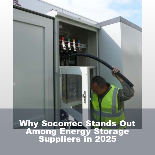Why Socomec Stands Out Among Energy Storage Suppliers in 2025
