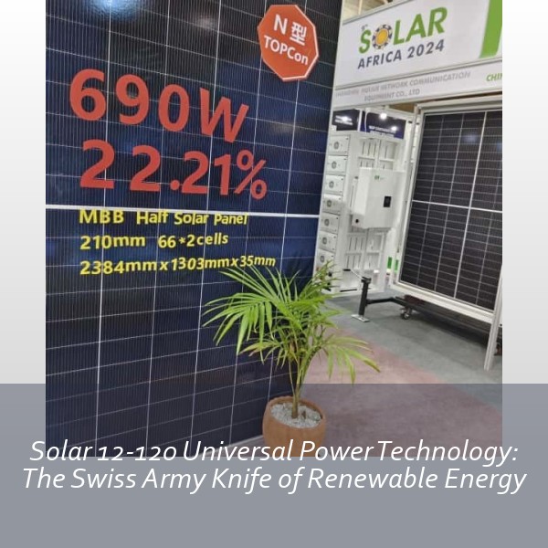 Solar 12-120 Universal Power Technology: The Swiss Army Knife of Renewable Energy