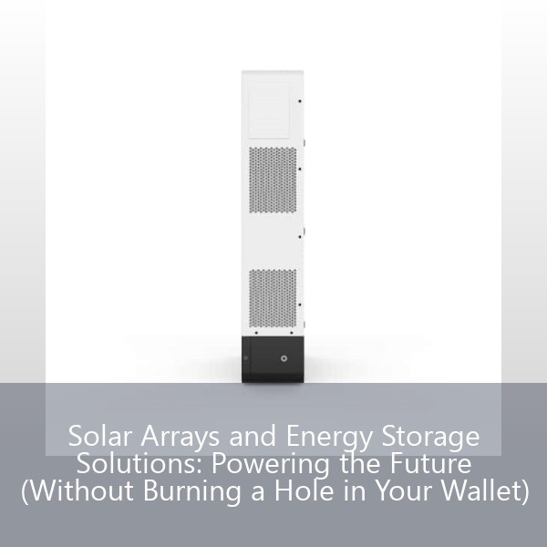 Solar Arrays and Energy Storage Solutions: Powering the Future (Without Burning a Hole in Your Wallet)