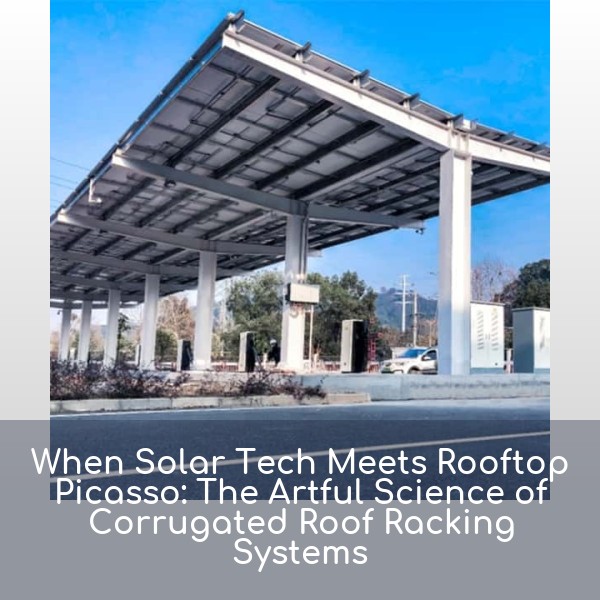 When Solar Tech Meets Rooftop Picasso: The Artful Science of Corrugated Roof Racking Systems