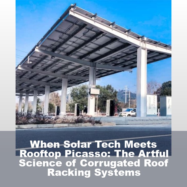 When Solar Tech Meets Rooftop Picasso: The Artful Science of Corrugated Roof Racking Systems
