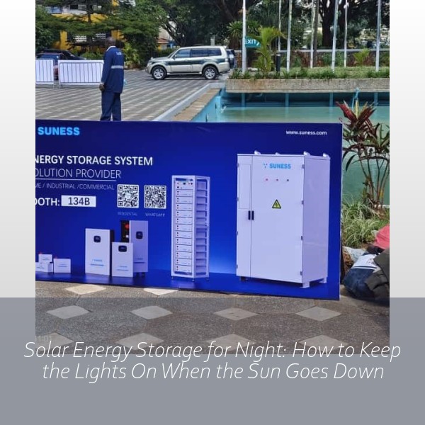 Solar Energy Storage for Night: How to Keep the Lights On When the Sun Goes Down