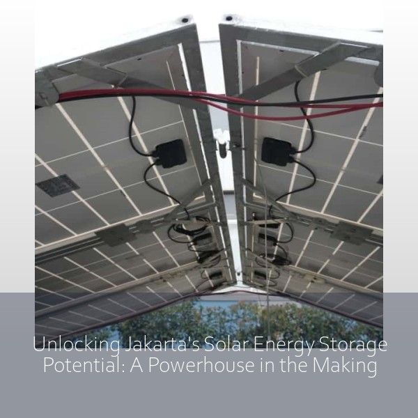 Unlocking Jakarta's Solar Energy Storage Potential: A Powerhouse in the Making
