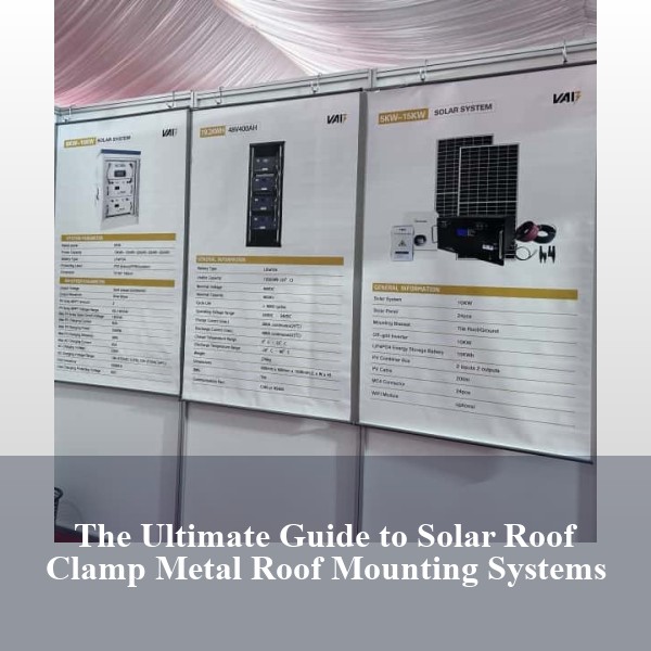 The Ultimate Guide to Solar Roof Clamp Metal Roof Mounting Systems