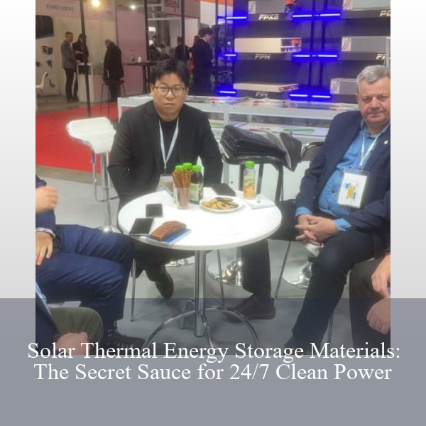 Solar Thermal Energy Storage Materials: The Secret Sauce for 24/7 Clean Power