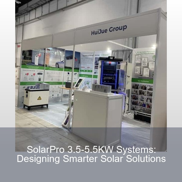 SolarPro 3.5-5.5KW Systems: Designing Smarter Solar Solutions