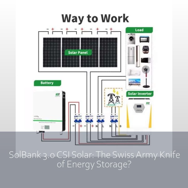 SolBank 3.0 CSI Solar: The Swiss Army Knife of Energy Storage?