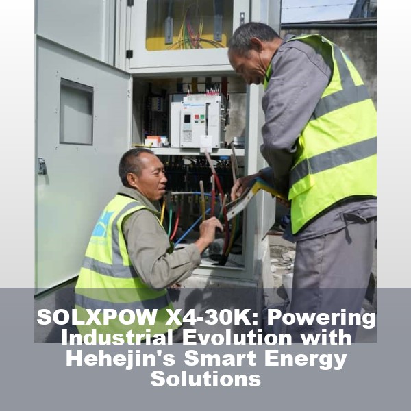 SOLXPOW X4-30K: Powering Industrial Evolution with Hehejin's Smart Energy Solutions