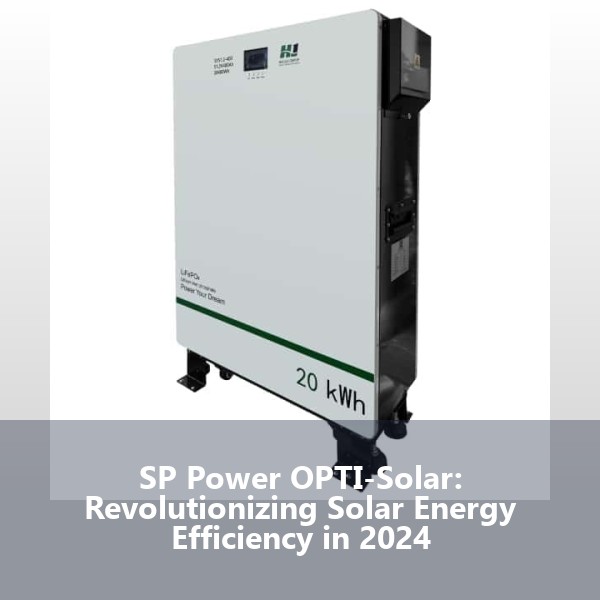 SP Power OPTI-Solar: Revolutionizing Solar Energy Efficiency in 2024