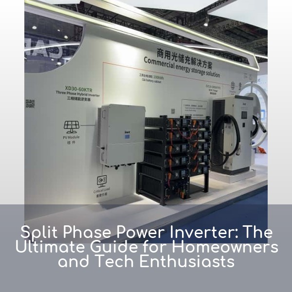 Split Phase Power Inverter: The Ultimate Guide for Homeowners and Tech Enthusiasts