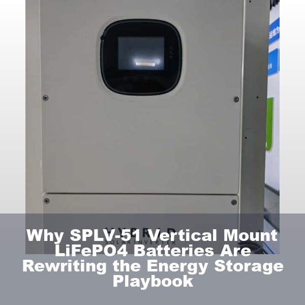 Why SPLV-51 Vertical Mount LiFePO4 Batteries Are Rewriting the Energy Storage Playbook