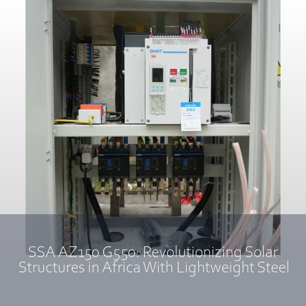 SSA AZ150 G550: Revolutionizing Solar Structures in Africa With Lightweight Steel