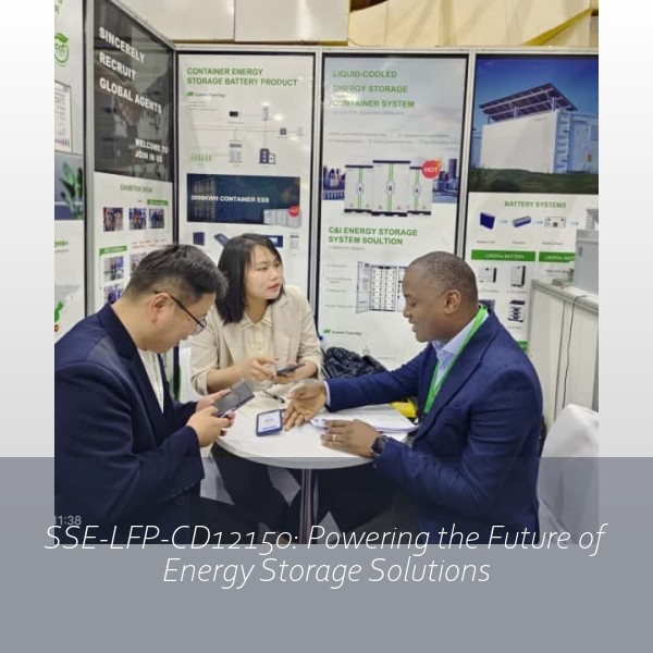 SSE-LFP-CD12150: Powering the Future of Energy Storage Solutions