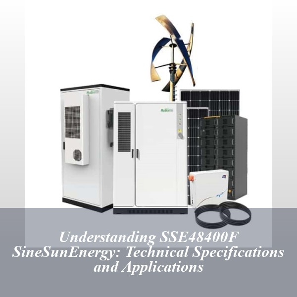 Understanding SSE48400F SineSunEnergy: Technical Specifications and Applications