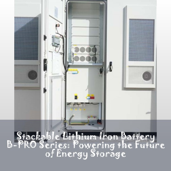 Stackable Lithium Iron Battery B-PRO Series: Powering the Future of Energy Storage