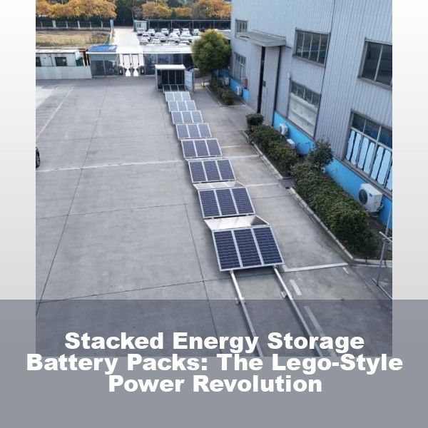 Stacked Energy Storage Battery Packs: The Lego-Style Power Revolution