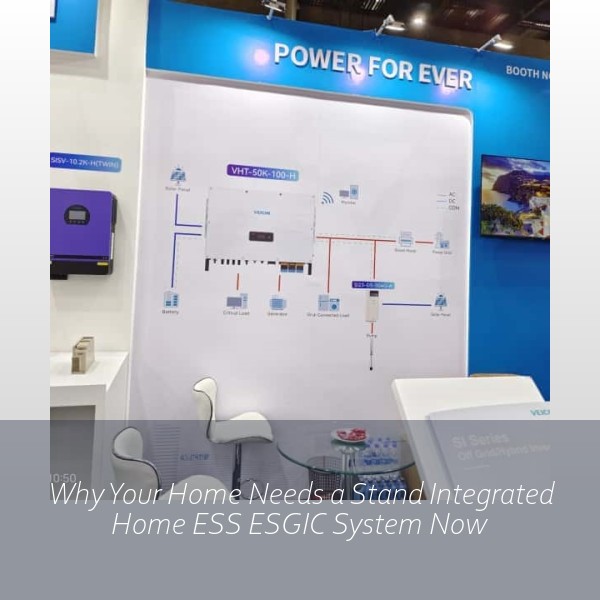 Why Your Home Needs a Stand Integrated Home ESS ESGIC System Now