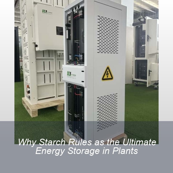 Why Starch Rules as the Ultimate Energy Storage in Plants