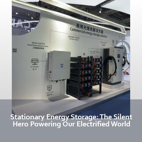 Stationary Energy Storage: The Silent Hero Powering Our Electrified World