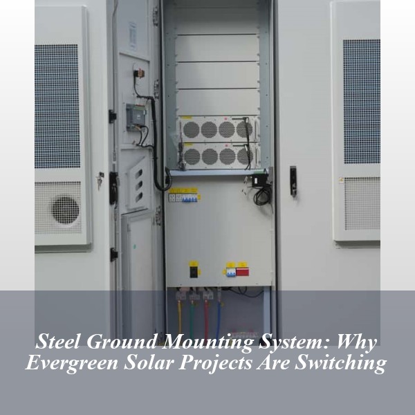 Steel Ground Mounting System: Why Evergreen Solar Projects Are Switching