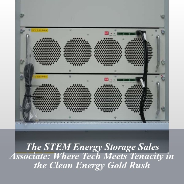 The STEM Energy Storage Sales Associate: Where Tech Meets Tenacity in the Clean Energy Gold Rush