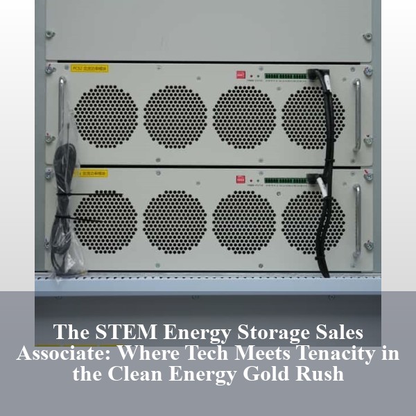 The STEM Energy Storage Sales Associate: Where Tech Meets Tenacity in the Clean Energy Gold Rush