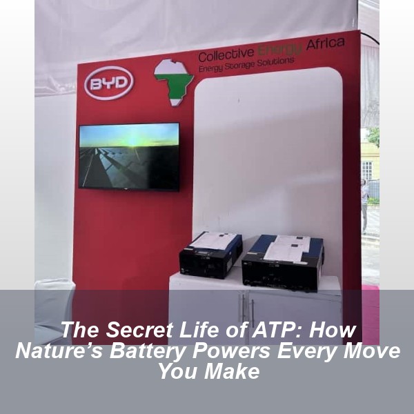 The Secret Life of ATP: How Nature’s Battery Powers Every Move You Make
