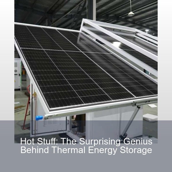 Hot Stuff: The Surprising Genius Behind Thermal Energy Storage