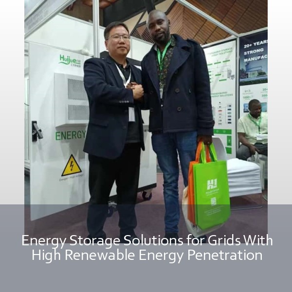 Energy Storage Solutions for Grids With High Renewable Energy Penetration
