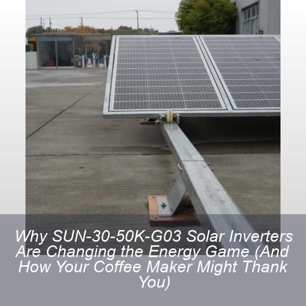 Why SUN-30-50K-G03 Solar Inverters Are Changing the Energy Game (And How Your Coffee Maker Might Thank You)