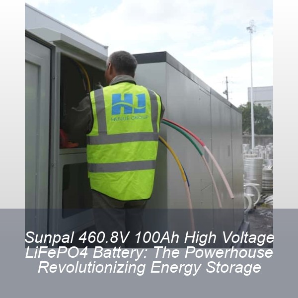 Sunpal 460.8V 100Ah High Voltage LiFePO4 Battery: The Powerhouse Revolutionizing Energy Storage