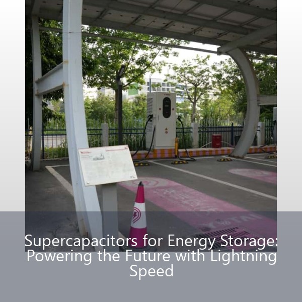 Supercapacitors for Energy Storage: Powering the Future with Lightning Speed