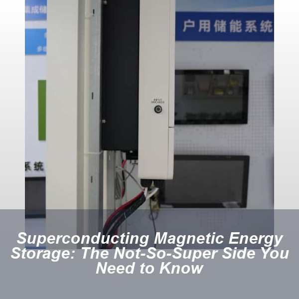 Superconducting Magnetic Energy Storage: The Not-So-Super Side You Need to Know