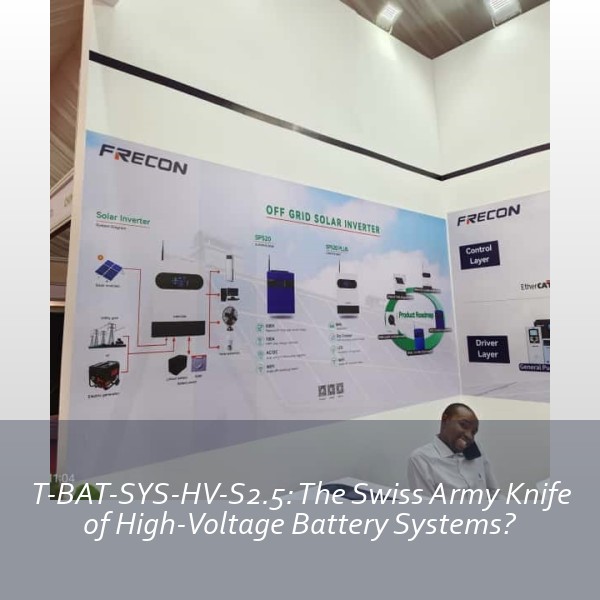 T-BAT-SYS-HV-S2.5: The Swiss Army Knife of High-Voltage Battery Systems?