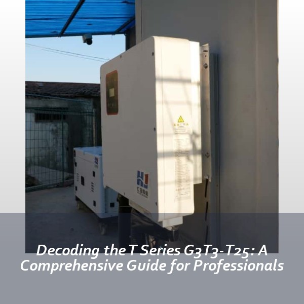 Decoding the T Series G3T3-T25: A Comprehensive Guide for Professionals