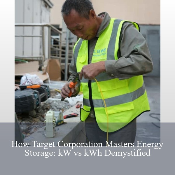How Target Corporation Masters Energy Storage: kW vs kWh Demystified