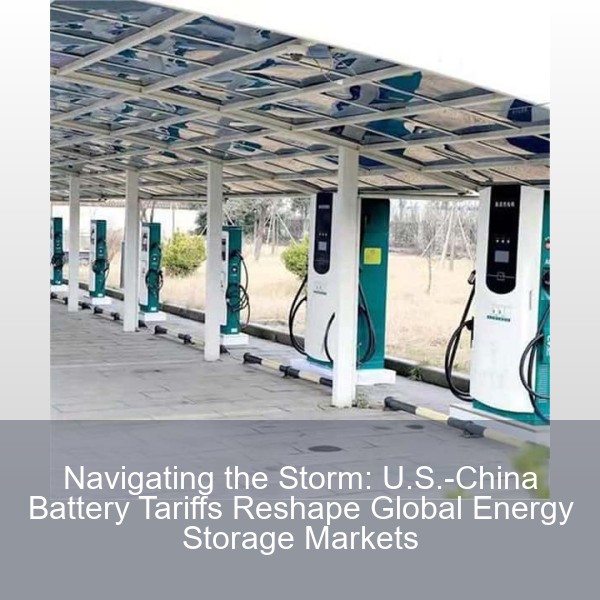 Navigating the Storm: U.S.-China Battery Tariffs Reshape Global Energy Storage Markets